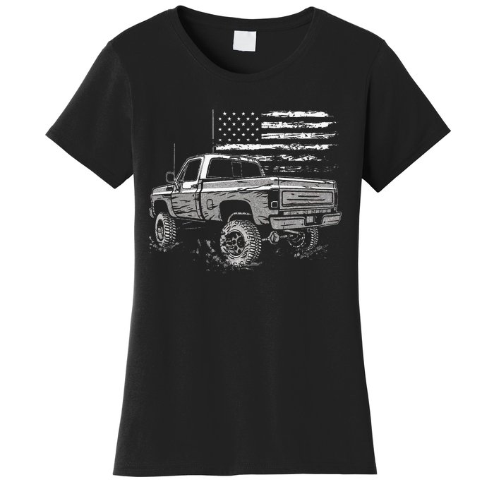 First Gen Pickup Truck Old Truck Vintage Truck Women's T-Shirt