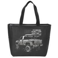 First Gen Pickup Truck Old Truck Vintage Truck Zip Tote Bag