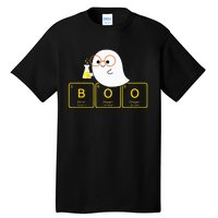 Funny Ghost Periodic Table Boo Halloween Costume Chemistry Tall T-Shirt