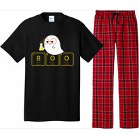 Funny Ghost Periodic Table Boo Halloween Costume Chemistry Pajama Set