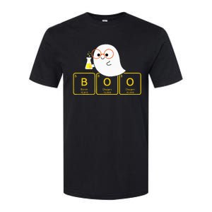 Funny Ghost Periodic Table Boo Halloween Costume Chemistry Softstyle CVC T-Shirt