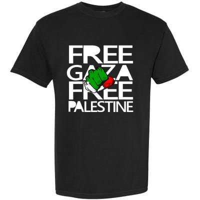 Free Gaza Palestine Flag Garment-Dyed Heavyweight T-Shirt