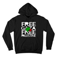 Free Gaza Palestine Flag Hoodie