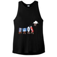Funny Geek Programmer Nerd Developer Computer Engineering Gift Ladies PosiCharge Tri-Blend Wicking Tank