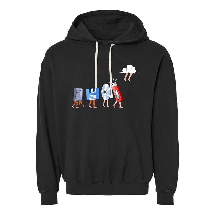 Funny Geek Programmer Nerd Developer Computer Engineering Gift Garment-Dyed Fleece Hoodie