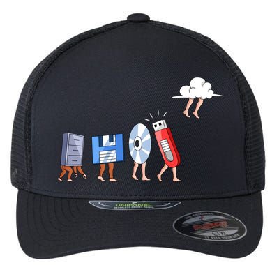 Funny Geek Programmer Nerd Developer Computer Engineering Gift Flexfit Unipanel Trucker Cap