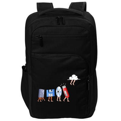 Funny Geek Programmer Nerd Developer Computer Engineering Gift Impact Tech Backpack