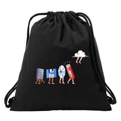 Funny Geek Programmer Nerd Developer Computer Engineering Gift Drawstring Bag