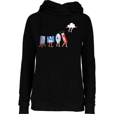 Funny Geek Programmer Nerd Developer Computer Engineering Gift Womens Funnel Neck Pullover Hood