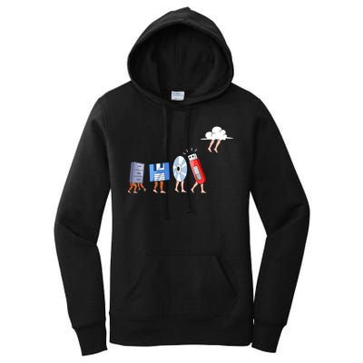 Funny Geek Programmer Nerd Developer Computer Engineering Gift Women's Pullover Hoodie