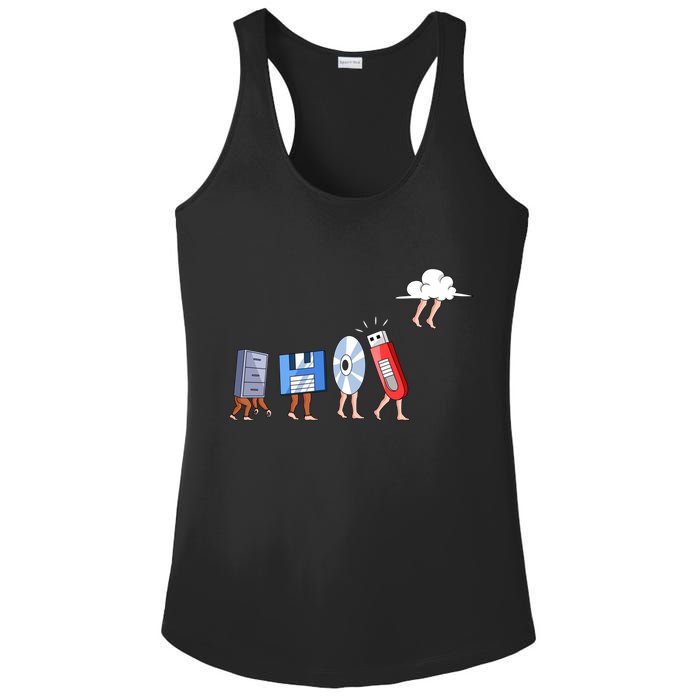 Funny Geek Programmer Nerd Developer Computer Engineering Gift Ladies PosiCharge Competitor Racerback Tank
