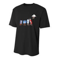 Funny Geek Programmer Nerd Developer Computer Engineering Gift Youth Performance Sprint T-Shirt