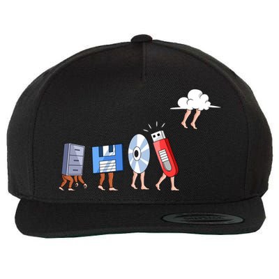 Funny Geek Programmer Nerd Developer Computer Engineering Gift Wool Snapback Cap