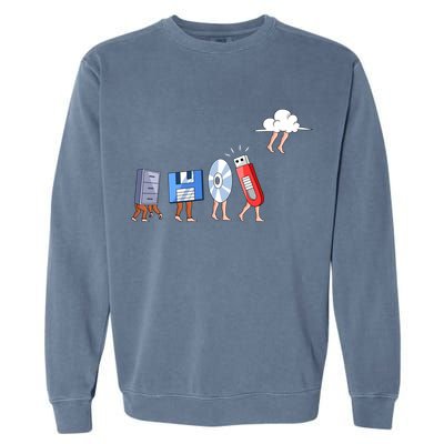 Funny Geek Programmer Nerd Developer Computer Engineering Gift Garment-Dyed Sweatshirt