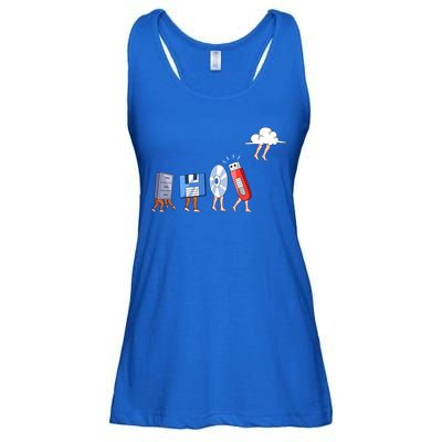 Funny Geek Programmer Nerd Developer Computer Engineering Gift Ladies Essential Flowy Tank