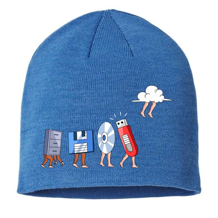 Funny Geek Programmer Nerd Developer Computer Engineering Gift Sustainable Beanie