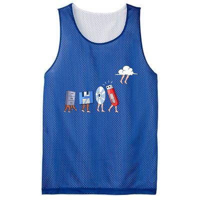 Funny Geek Programmer Nerd Developer Computer Engineering Gift Mesh Reversible Basketball Jersey Tank