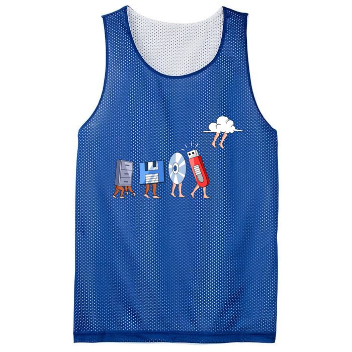 Funny Geek Programmer Nerd Developer Computer Engineering Gift Mesh Reversible Basketball Jersey Tank