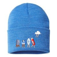 Funny Geek Programmer Nerd Developer Computer Engineering Gift Sustainable Knit Beanie