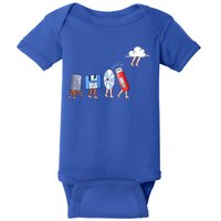 Funny Geek Programmer Nerd Developer Computer Engineering Gift Baby Bodysuit