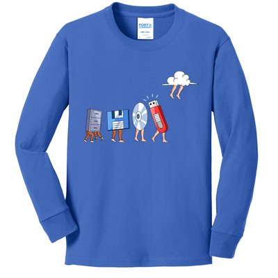 Funny Geek Programmer Nerd Developer Computer Engineering Gift Kids Long Sleeve Shirt