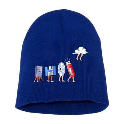 Funny Geek Programmer Nerd Developer Computer Engineering Gift Short Acrylic Beanie