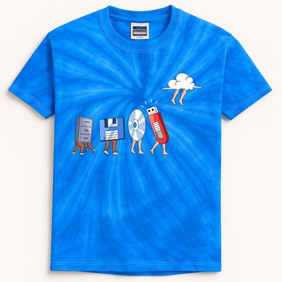 Funny Geek Programmer Nerd Developer Computer Engineering Gift Kids Tie-Dye T-Shirt