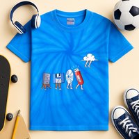 Funny Geek Programmer Nerd Developer Computer Engineering Gift Kids Tie-Dye T-Shirt