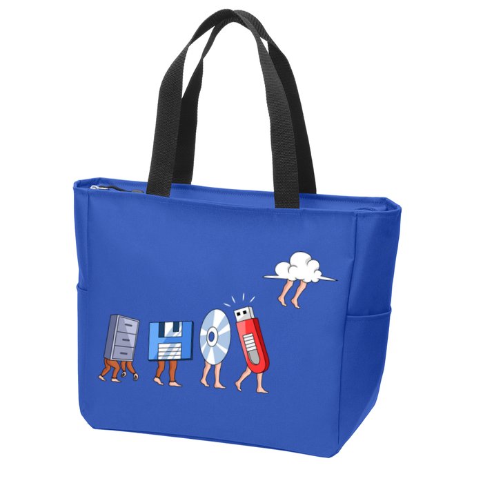 Funny Geek Programmer Nerd Developer Computer Engineering Gift Zip Tote Bag