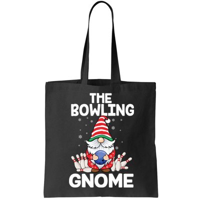 Funny Gnome Pajamas Bowling Gnome Xmas Cute Christmas Gnome Bag