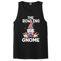 Funny Gnome Pajamas Bowling Gnome Xmas Cute Christmas Gnome PosiCharge Competitor Tank