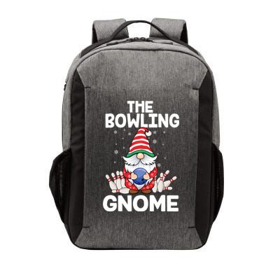 Funny Gnome Pajamas Bowling Gnome Xmas Cute Christmas Gnome Vector Backpack