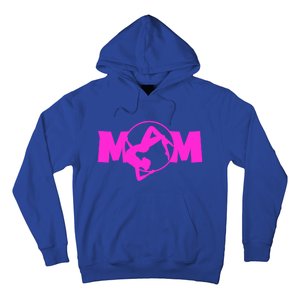 Funny Gymnasts Pink Gymnastics Mom Gift Hoodie