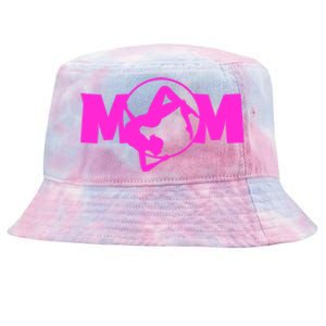 Funny Gymnasts Pink Gymnastics Mom Gift Tie-Dyed Bucket Hat