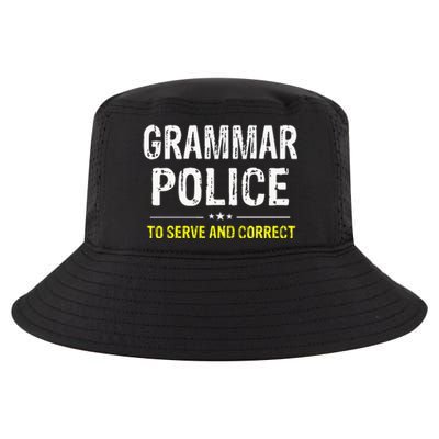 funny Grammar Police Costume Idea Cool Comfort Performance Bucket Hat