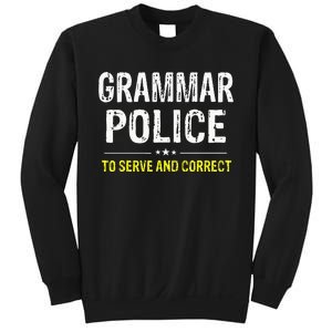 funny Grammar Police Costume Idea Sweatshirt