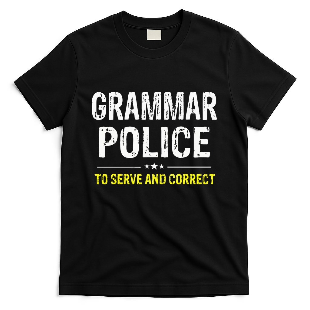 funny Grammar Police Costume Idea T-Shirt