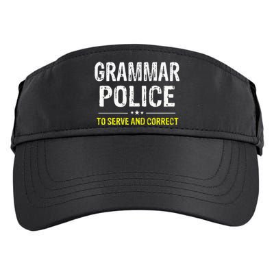 funny Grammar Police Costume Idea Adult Drive Performance Visor