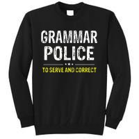 funny Grammar Police Costume Idea Tall Sweatshirt