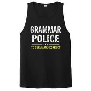 funny Grammar Police Costume Idea PosiCharge Competitor Tank