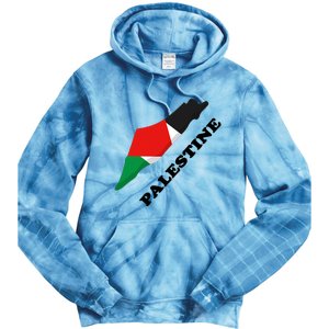 Free Gaza Palestine Flag Arabic Pray For Palestine Tie Dye Hoodie