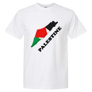 Free Gaza Palestine Flag Arabic Pray For Palestine Garment-Dyed Heavyweight T-Shirt