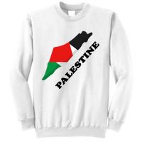 Free Gaza Palestine Flag Arabic Pray For Palestine Sweatshirt