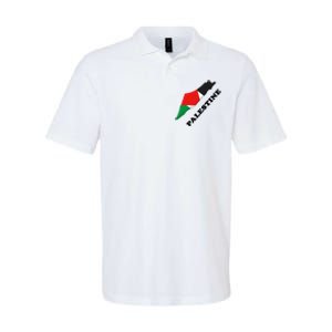 Free Gaza Palestine Flag Arabic Pray For Palestine Softstyle Adult Sport Polo