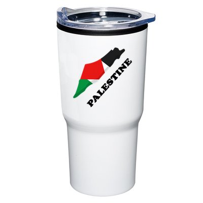 Free Gaza Palestine Flag Arabic Pray For Palestine Tumbler