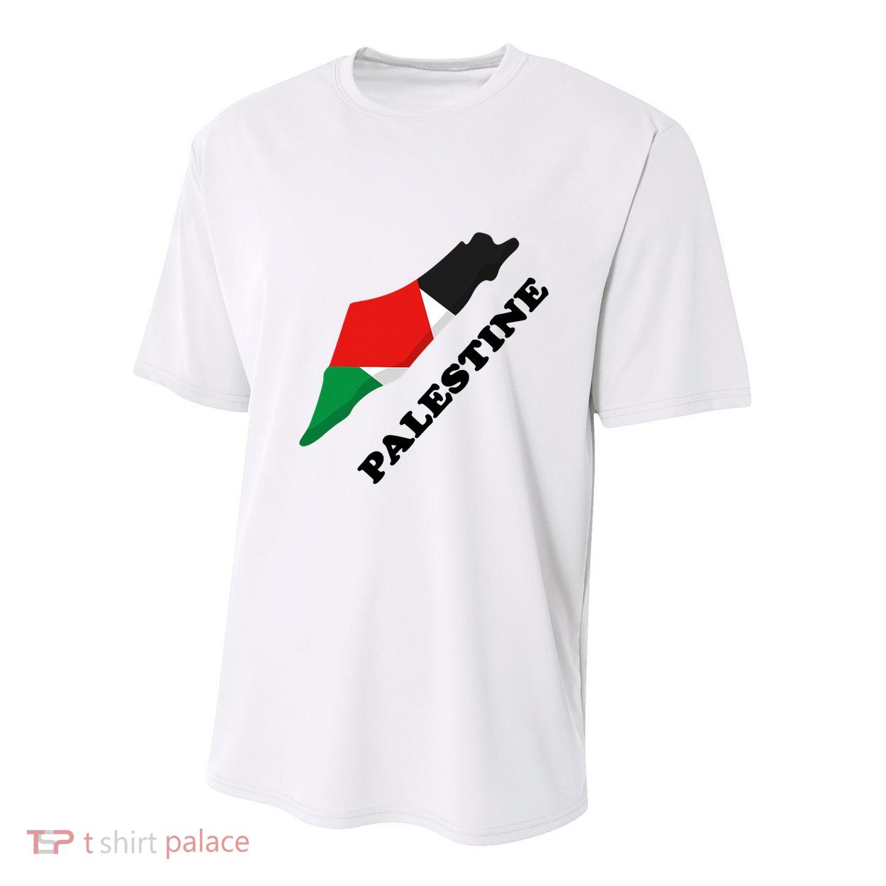 Free Gaza Palestine Flag Arabic Pray For Palestine Youth Performance Sprint T-Shirt