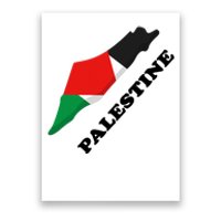 Free Gaza Palestine Flag Arabic Pray For Palestine Poster