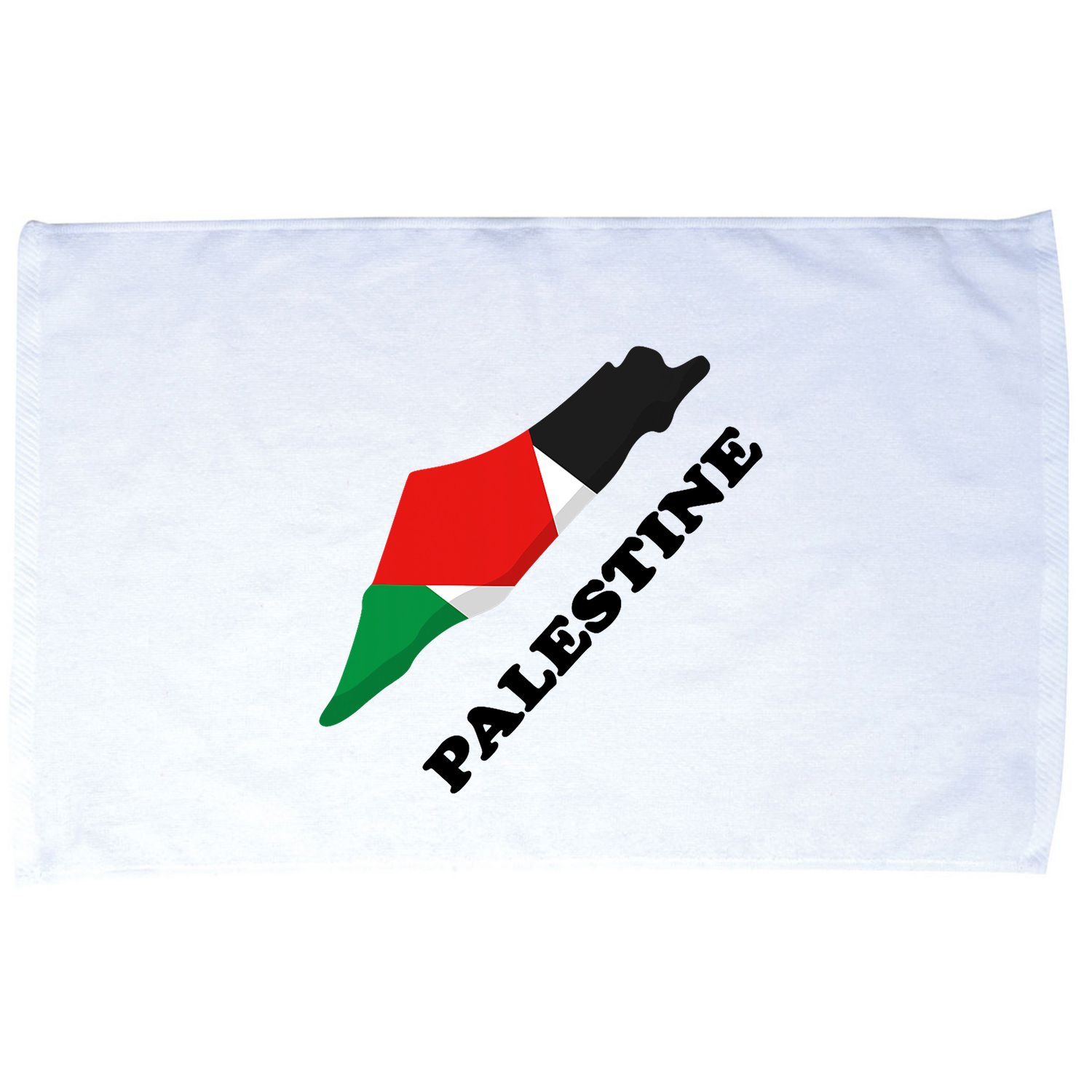 Free Gaza Palestine Flag Arabic Pray For Palestine Microfiber Hand Towel
