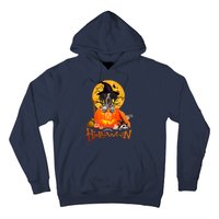 Funny GS Pointer Dog Spooky Halloween Hoodie