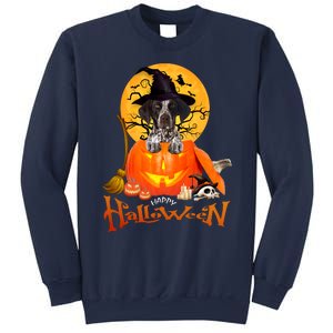 Funny GS Pointer Dog Spooky Halloween Sweatshirt